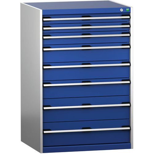 Kaappi laatikoilla SL-8712-8.2, 8 laatikkoa raskaalle kuormalle – Bott
