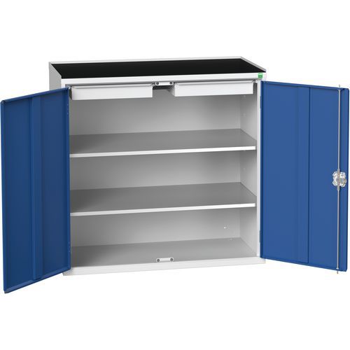 Kaappi Verso ekovillaovilla 1050x550x1015, 2 hyllyä, 2 laatikkoa – Bott