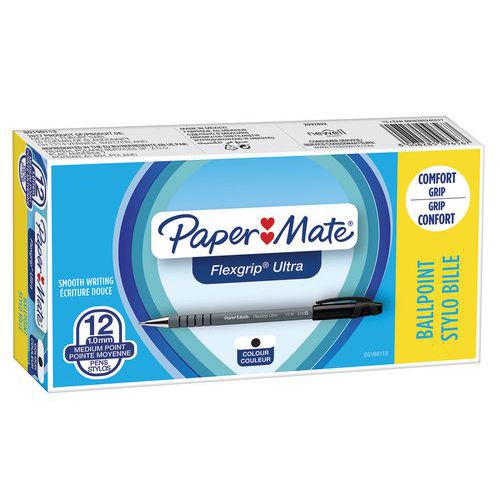 Kuulakärkikynä korkilla - Flexgrip Ultra - Papermate Kuulakärkikynä korkilla - Flexgrip Ultra - Papermate