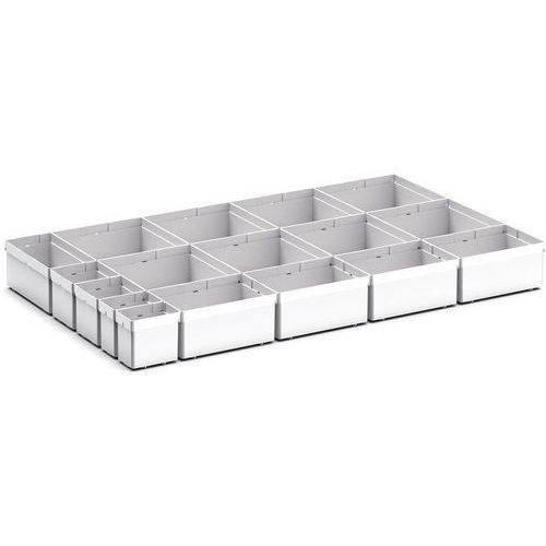 Säilytyslokerikko laatikolle Cubio EKK-85100, 17 lokeroa – Bott