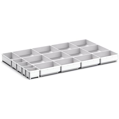 Säilytyslokerikko laatikolle Cubio EKK-8575, 17 lokeroa – Bott