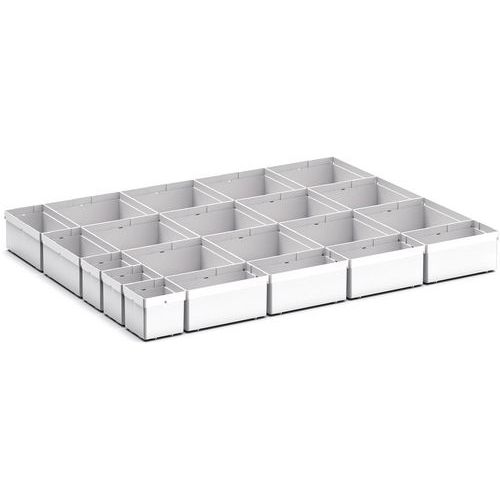 Säilytyslokerikko laatikolle Cubio EKK-86100, 21 lokeroa – Bott