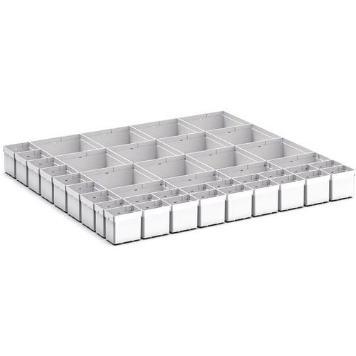 Säilytyslokerikko laatikolle Cubio EKK-87100, 41 lokeroa – Bott