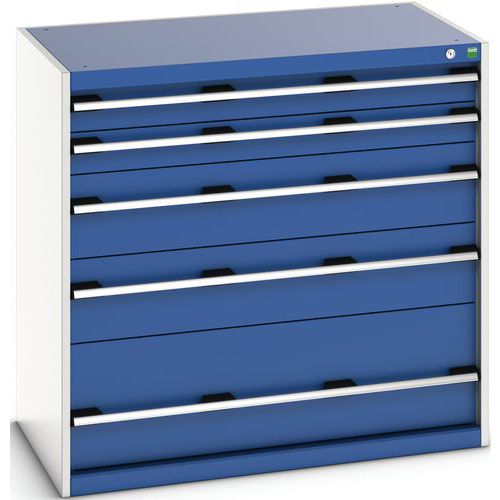 Kaappi laatikoilla SL-10610-5.2, 5 laatikkoa raskaalle kuormalle – Bott