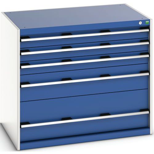 Kaappi laatikoilla SL-1079-5.2, 5 laatikkoa raskaalle kuormalle – Bott
