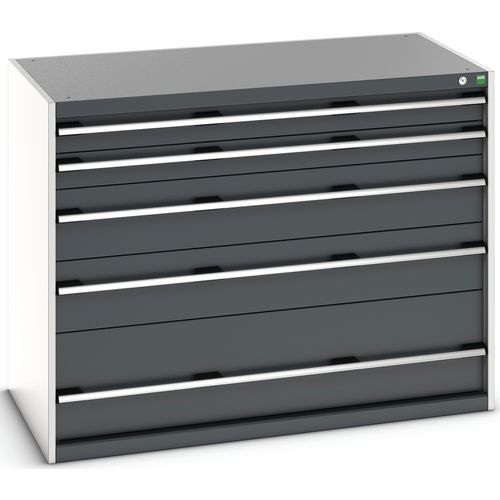 Laatikostokaappi SL-13710-5.4, 5 laatikkoa raskaalle kuormalle – Bott