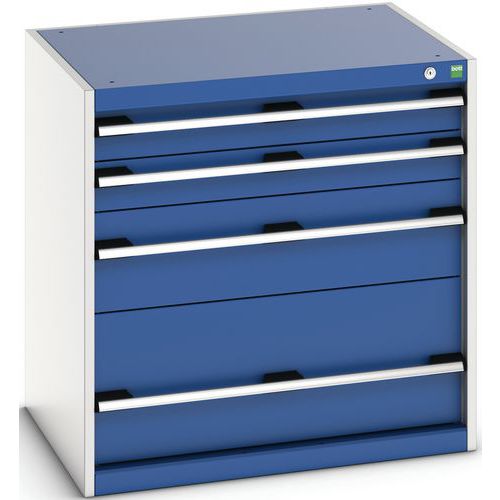 Kaappi laatikoilla Cubio – 800x800x650 mm – Bott
