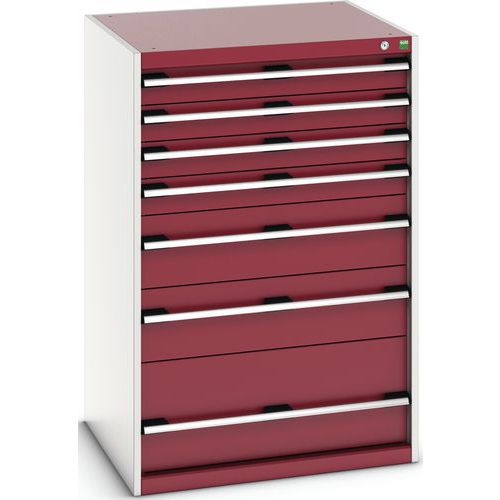 Kaappi laatikoilla SL-8712-7.2, 7 laatikkoa raskaalle kuormalle – Bott