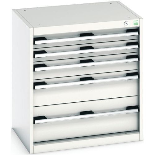 Verstaskaappi laatikoilla Cubio SL-657-5.1 – Bott
