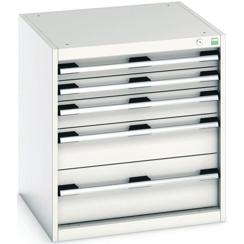 Verstaskaappi laatikoilla Bott SL-66 – korkeus 80 cm