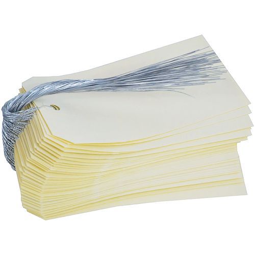 Amerikkalaistyylinen pahvinen etiketti langalla