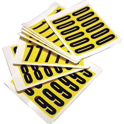 Täydellinen numeropaketti, numerot 0-9