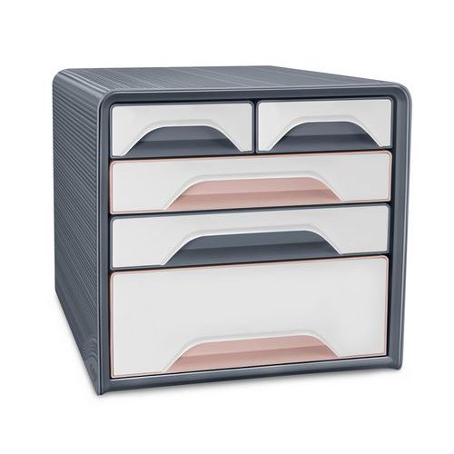 Säilytysmoduuli Smoove 7-213, harmaa vaaleanpunainen - CEP