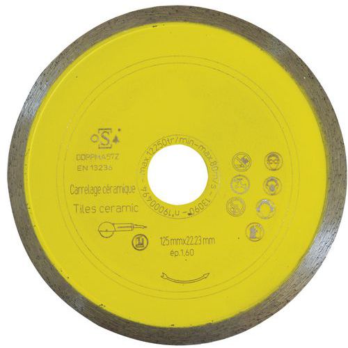 Katkaisulaikka laattojen yms. leikkaamiseen Ø  125 mm - Manutan Expert