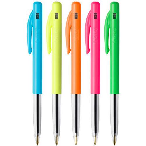 Sisäänvedettävä kuulakärkikynä M10 Colors Fun - Bic