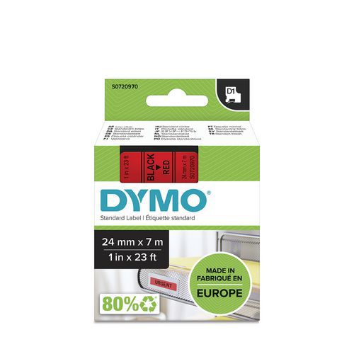 D1-tarrakasetti, leveys 24 mm – Dymo