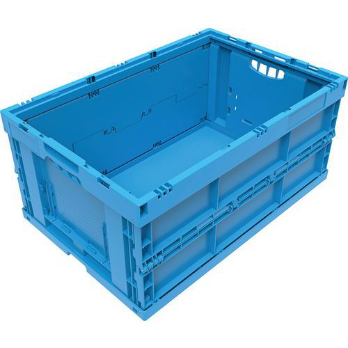 Muovilaatikko kokoontaittuva sininen