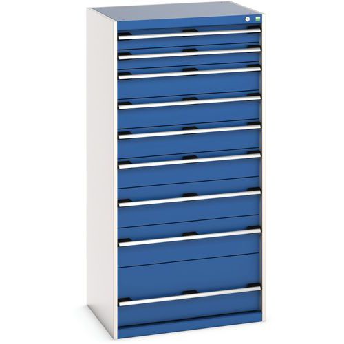 Verstaskaappi laatikoilla Bott SL-86 – korkeus 160 cm – Bott