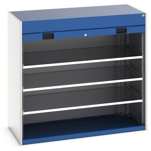 Vahva kaappi rullaluukulla Cubio 1200x1300 mm – Bott