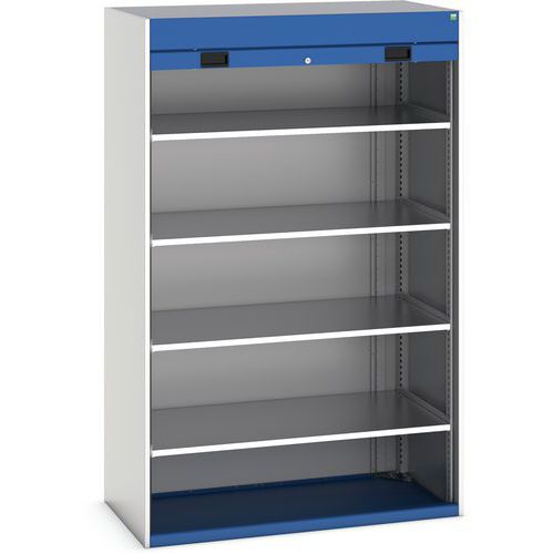 Vahva kaappi rullaluukulla Cubio 2000x1300 mm – Bott