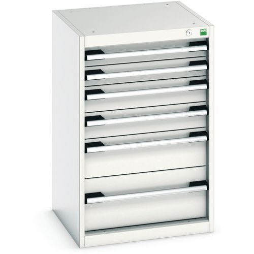 Kaappi 6 laatikolla Cubio 800x525x525 mm – Bott