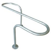 Pyöräteline, teräs design 2 pyörälle