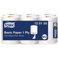 Tork Universal ‑paperi – valkoinen – 300 m x 20 cm