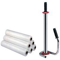 Kiristekalvo 500 mm pidikkeellä, läpinäkyvä - Manutan Expert