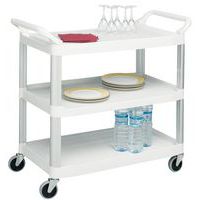Muovivaunu, 3 hyllyä – kantokyky 135 kg - Rubbermaid