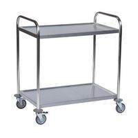 Rullapöytä, ruostumaton C2, 18/0 - Kongamek