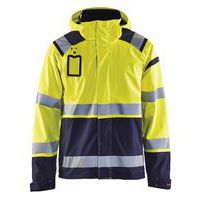 Highvis kuoritakki Huomio keltainen/Mariininsininen - Blåkläder