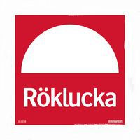 Merkki Savunpoistoluukku - Systemtext