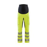Highvis äitiyshousut 4-way stretch Huomio oranssi/Musta