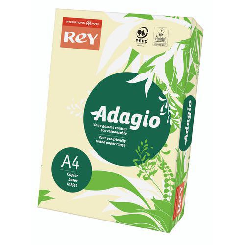 Adagio 500 arkin pakkaus - värillinen - 80 gsm