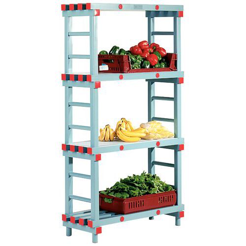 Muovihylly Poly-Store: Perusosa Muovihylly Poly-Store: Perusosa