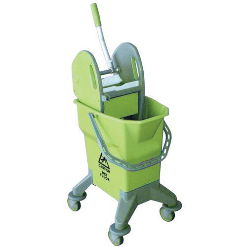 Pyörällinen sanko ja puristin – 25 l – Manutan Pyörällinen sanko ja puristin – 25 l – Manutan