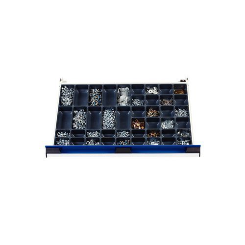 44 godets : 18 L x l : 50 x 75 mm16 L x l : 75 x 75 mm 10 L x l : 75 x 150 mm