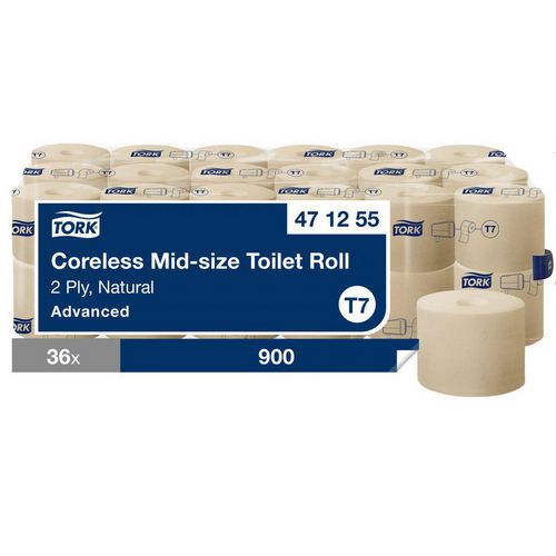 WC-paperirulla - Ilman ydintä - Tork WC-paperirulla - Ilman ydintä - Tork
