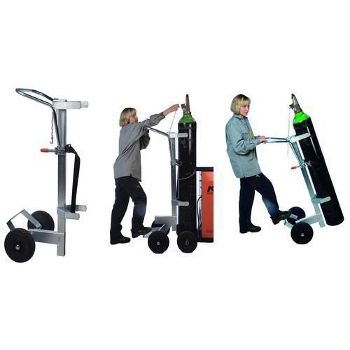 Kaasupullokärry ergonominen Kaasupullokärry ergonominen