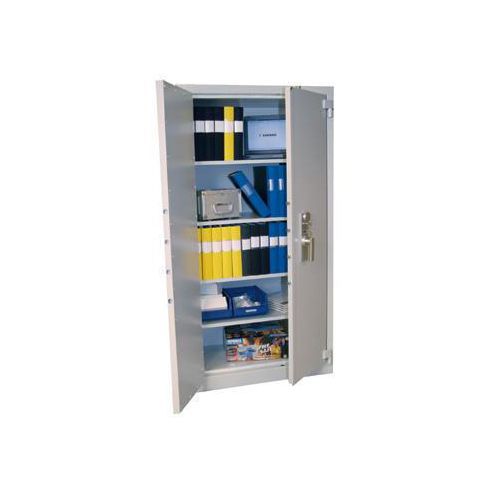 Arkistokaappi paloeristetty ja suojaa varkauksilta